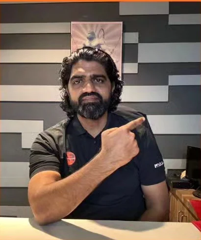 Brijesh Joshi at S R Gym in 2024