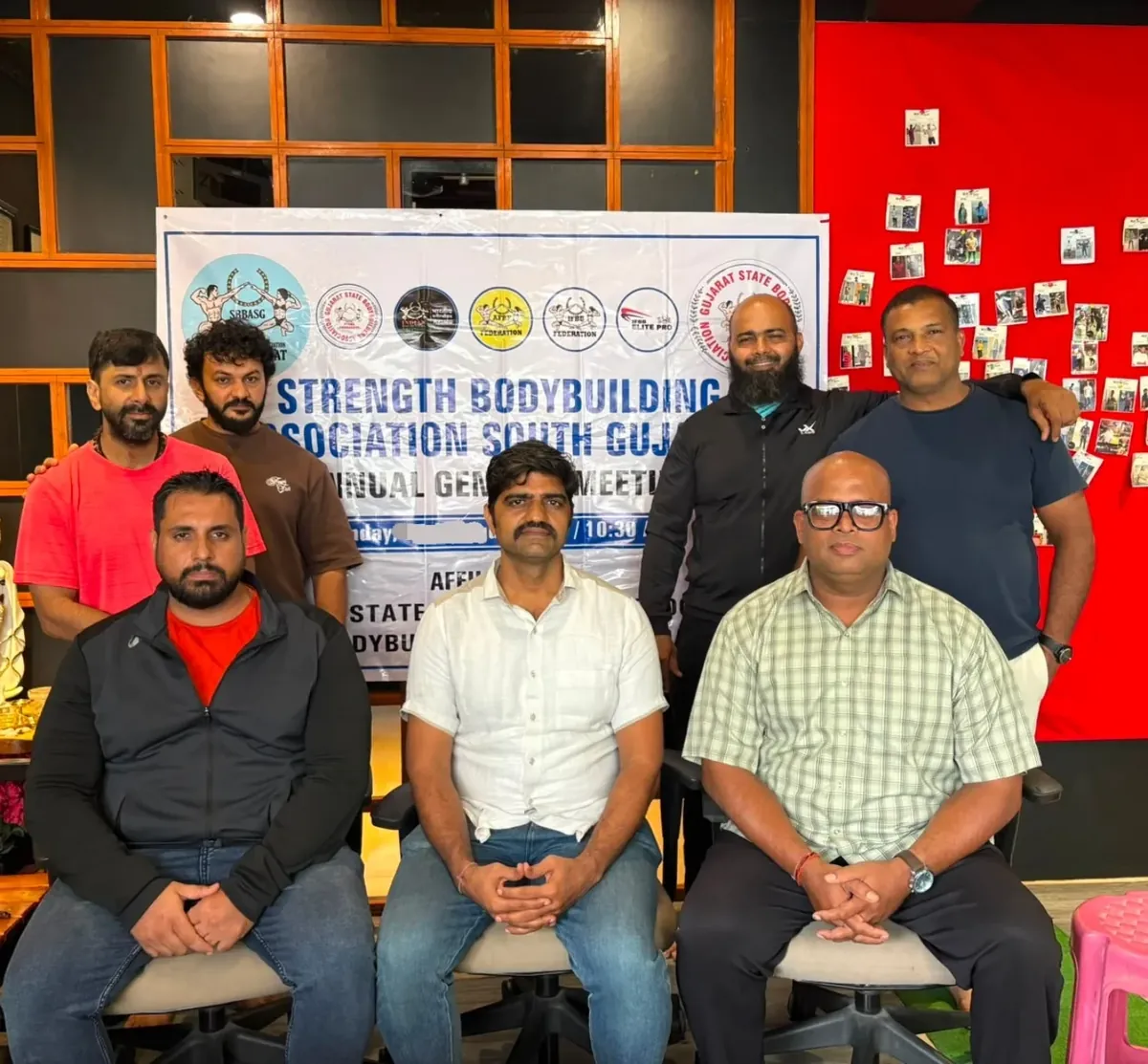 Brijesh Joshi at the Strength Bodybuilding Association South Gujarat Annual General Meeting in Surat